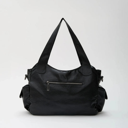Bolso Tote Casual "Marlow" con Bolsillos Frontales