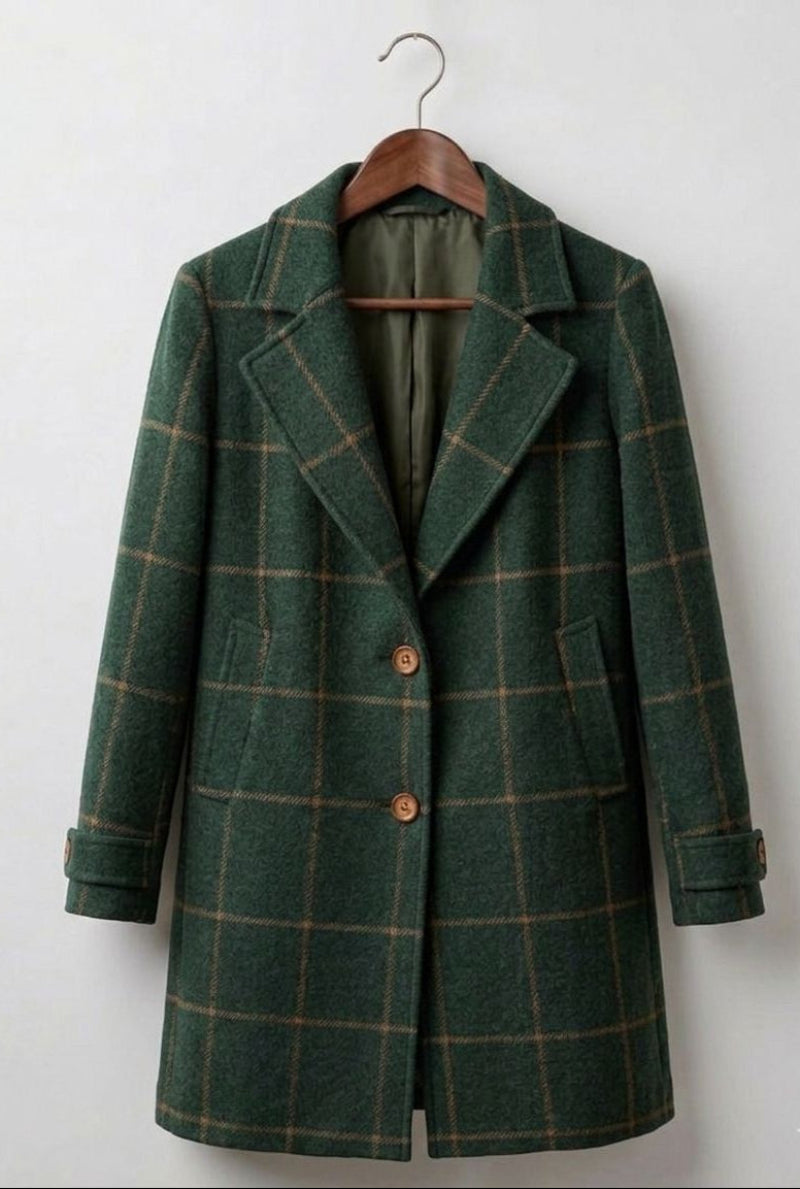 Judith | Abrigo Largo de Tweed