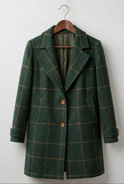 Judith | Abrigo Largo de Tweed