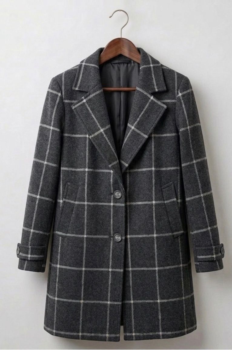 Judith | Abrigo Largo de Tweed