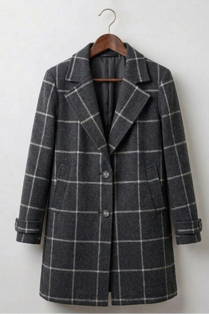 Judith | Abrigo Largo de Tweed