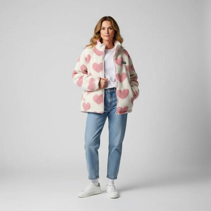 AlpenNord™ | Premium Heart winterjas – Omkeerbaar model en behaaglijke warmte voor de winter - Aurora Classics