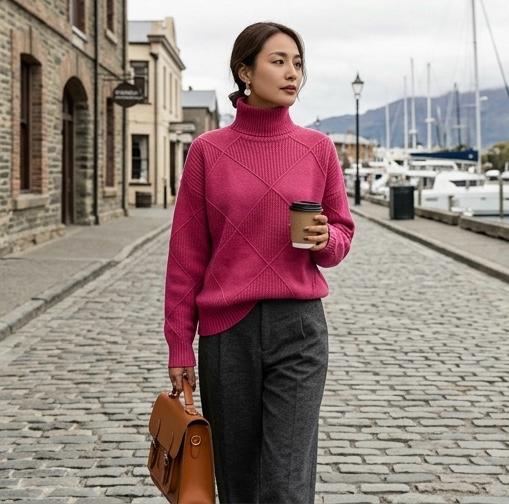 Angela | Suéter de cuello alto