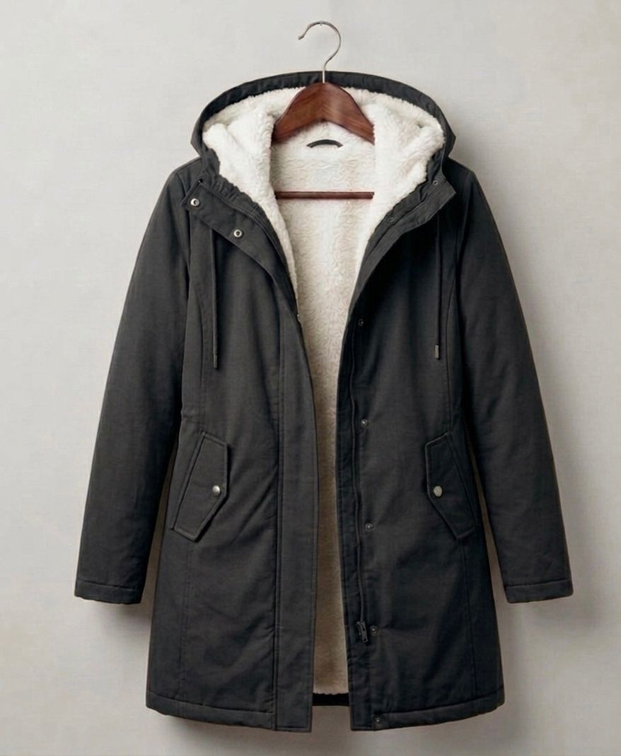 Amélie™ | Parka larga impermeable