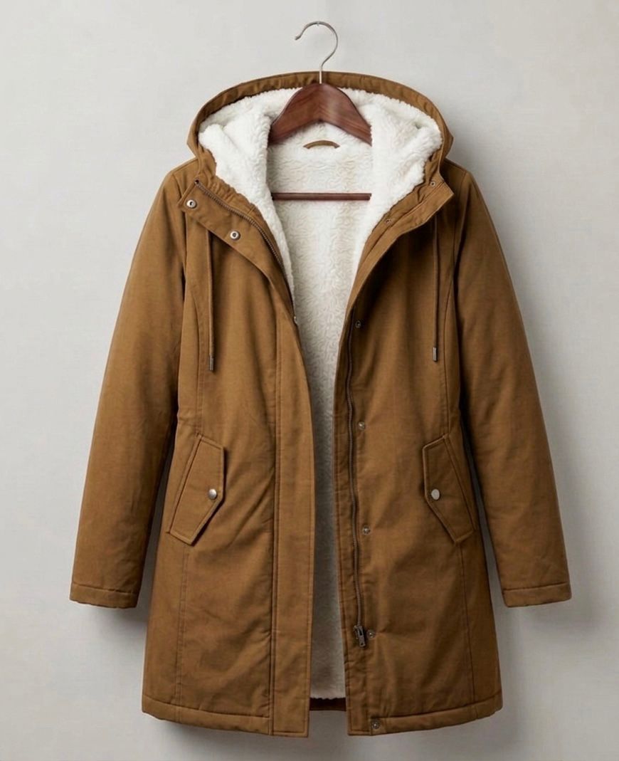 Amélie™ | Parka larga impermeable