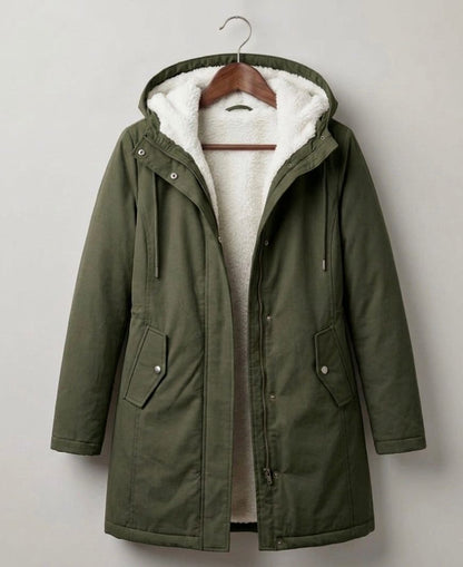 Amélie™ | Parka larga impermeable