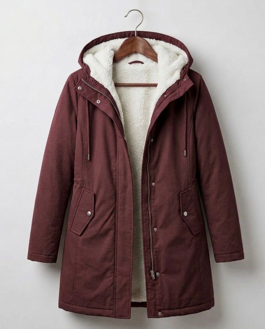 Amélie™ | Parka larga impermeable