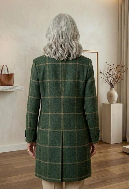 Judith | Abrigo Largo de Tweed