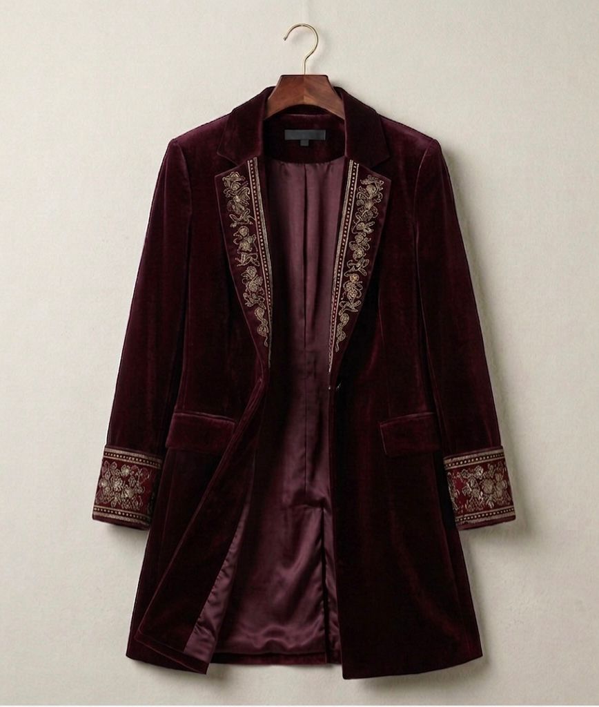 Elise™ | Blazer de terciopelo llamativo — Edición de aniversario