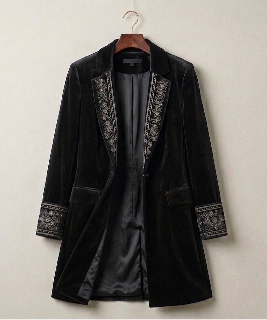 Elise™ | Blazer de terciopelo llamativo — Edición de aniversario