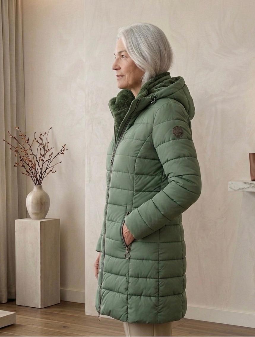 Olivia™ | Abrigo de invierno acolchado de corte evasé — Edición de aniversario
