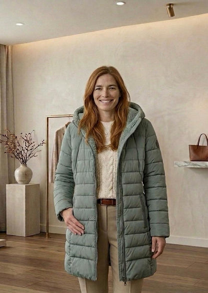 Olivia™ | Abrigo de invierno acolchado de corte evasé — Edición de aniversario