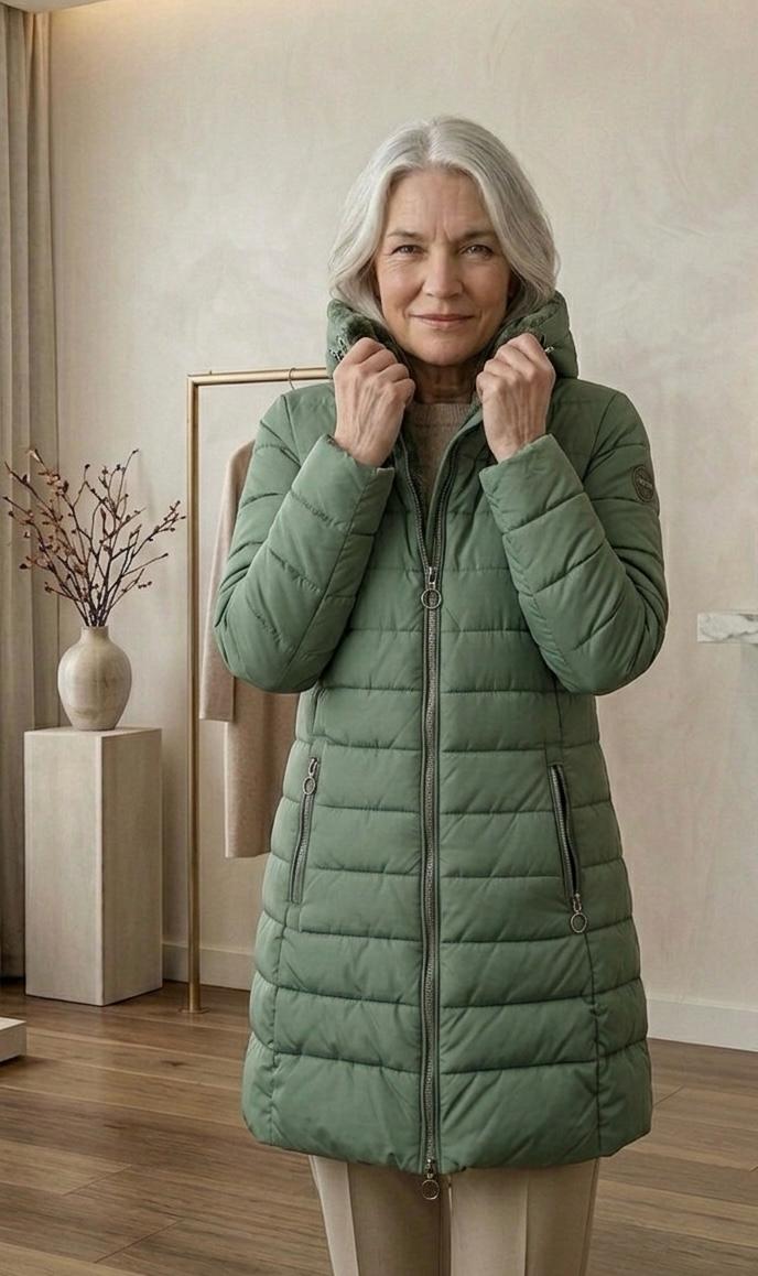 Olivia™ | Abrigo de invierno acolchado de corte evasé — Edición de aniversario