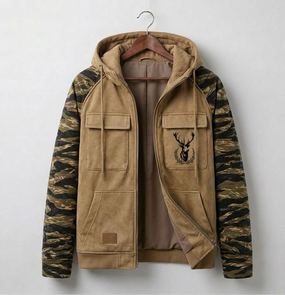 Falcon™ | Sudadera con capucha elevada, cierre completo y múltiples bolsillos