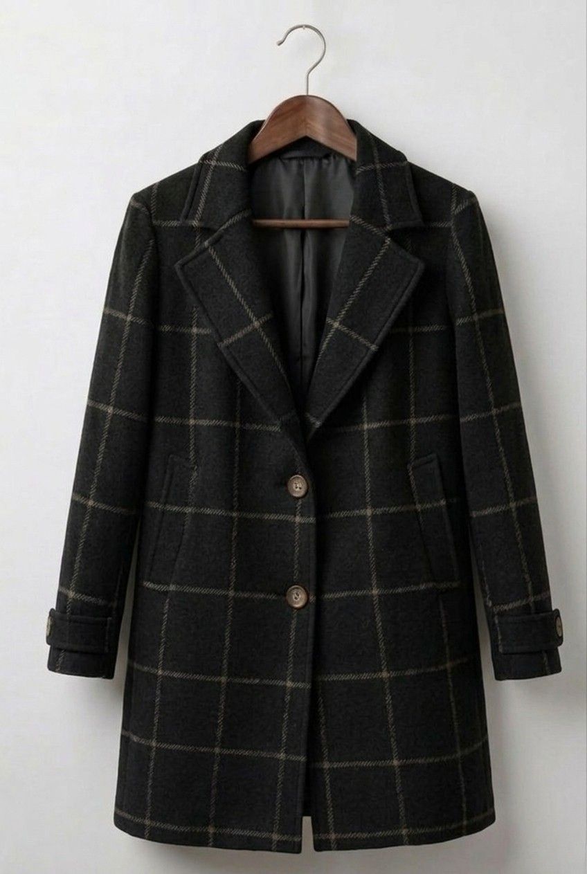 Judith | Abrigo Largo de Tweed