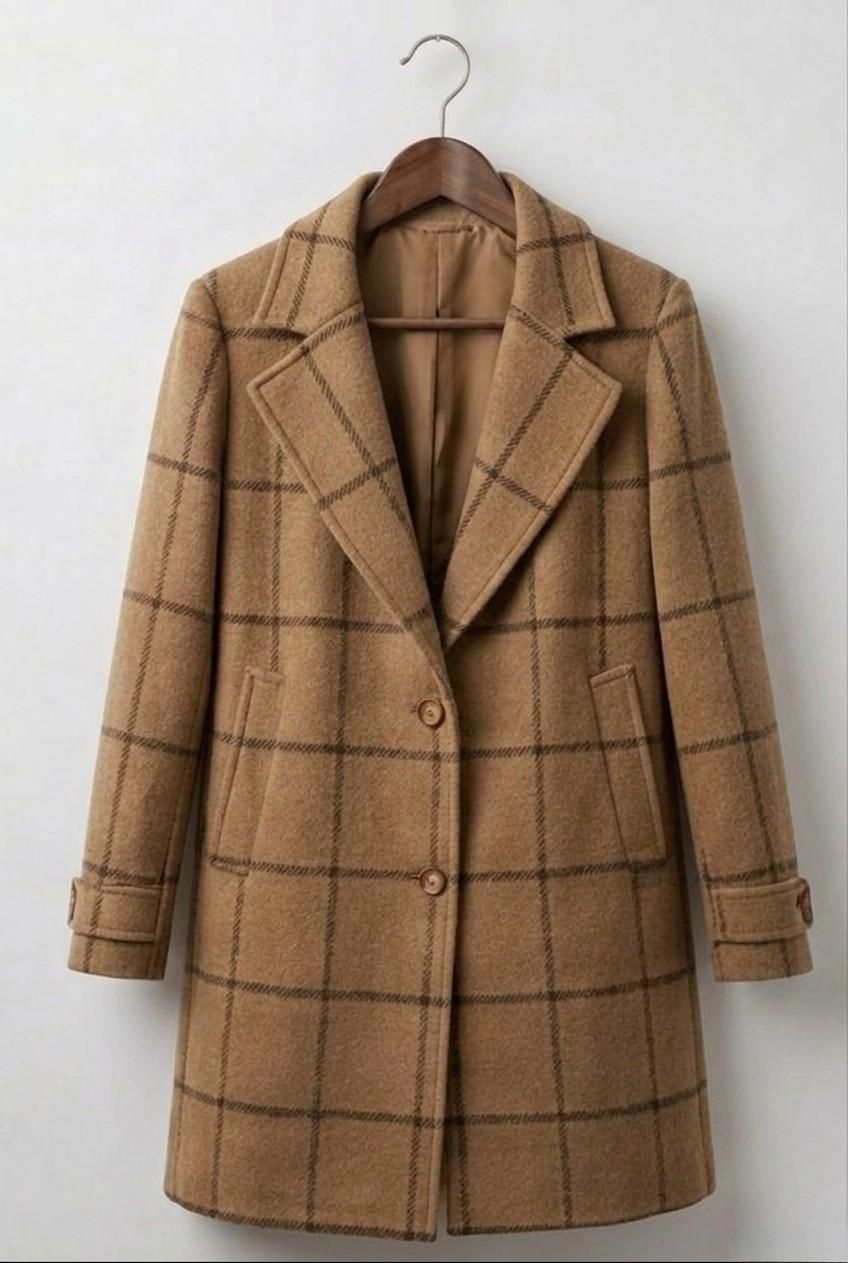 Judith | Abrigo Largo de Tweed