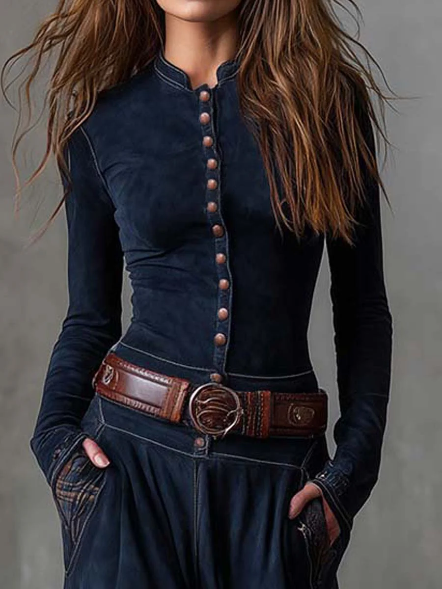 Vestido Josefina - Diseño de Texturas Combinadas