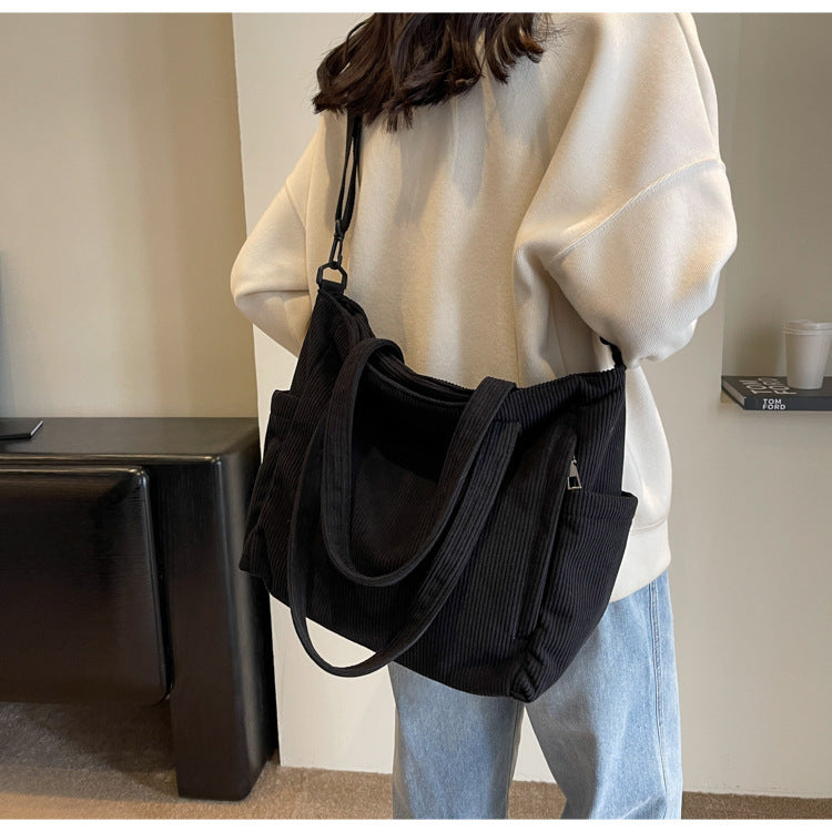 Bloom ™ |  Kunststudent Tote Corduroy Tas - Aurora Classics