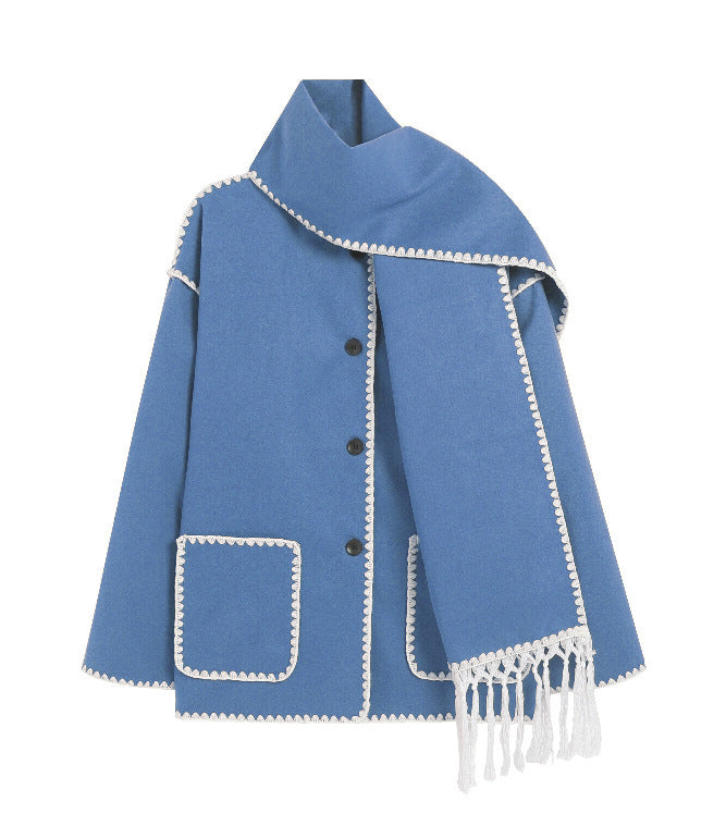 Bloom ™ |  Luxe Sjaal Jas - Aurora Classics