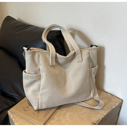 Bloom ™ |  Kunststudent Tote Corduroy Tas - Aurora Classics