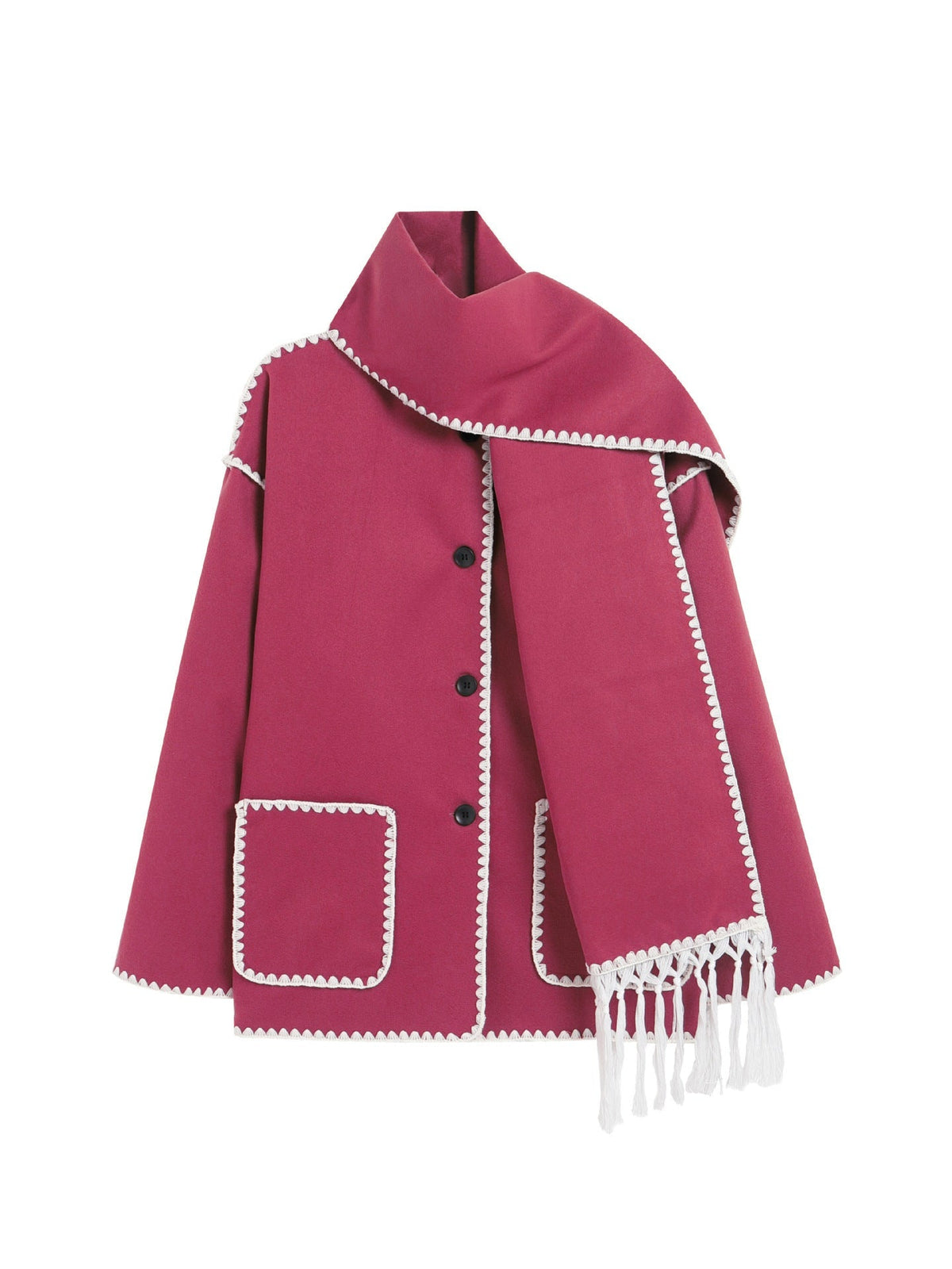Bloom ™ |  Luxe Sjaal Jas - Aurora Classics