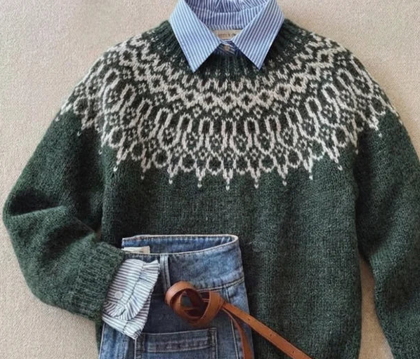 Tundra | Suéter clásico de punto vintage