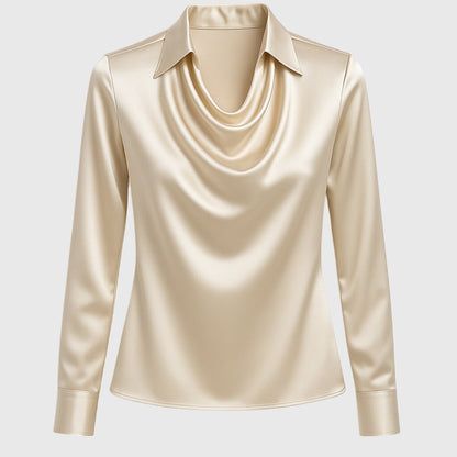 Zoe | Blusa elegante de satén