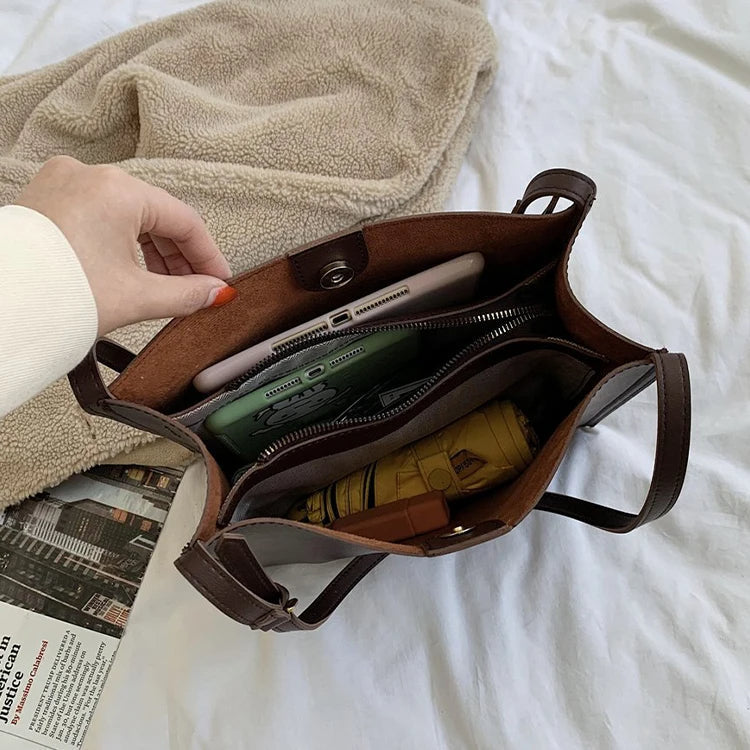 Bolso Shopper Minimalista "Palermo" Liso