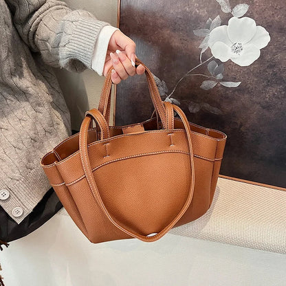 Bolso Tote Geométrico "Porto" de Estilo Piel