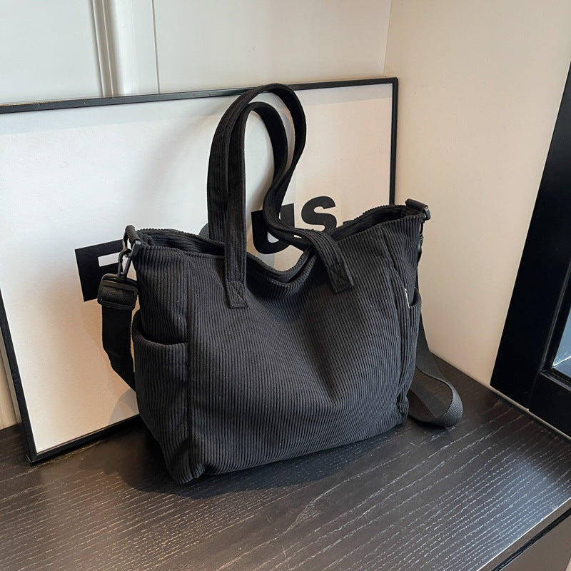 Bloom ™ |  Kunststudent Tote Corduroy Tas - Aurora Classics