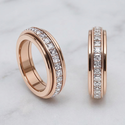 Anillo giratorio para la ansiedad
