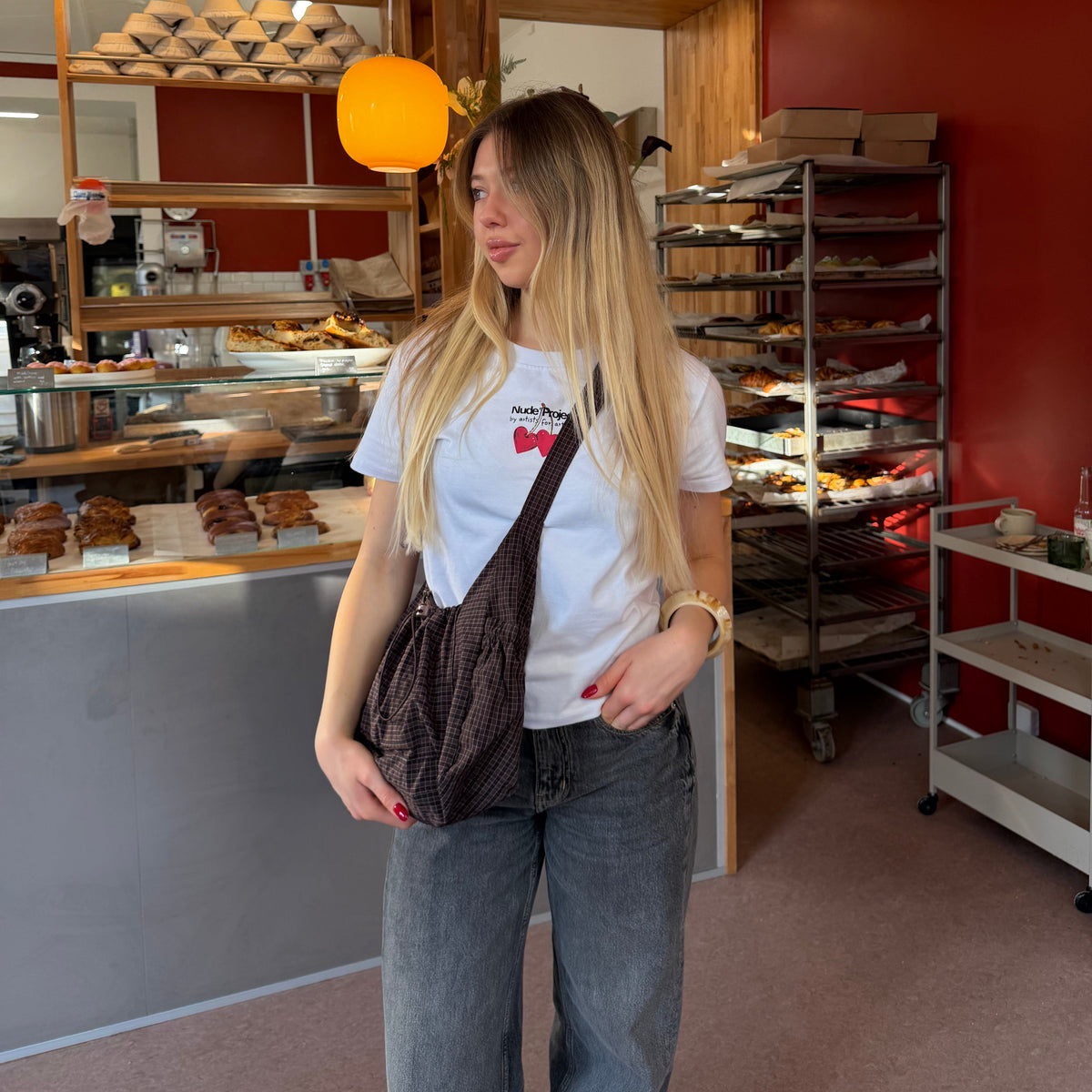 Bolso Bandolera "Noa" Cruzado Efecto Piel