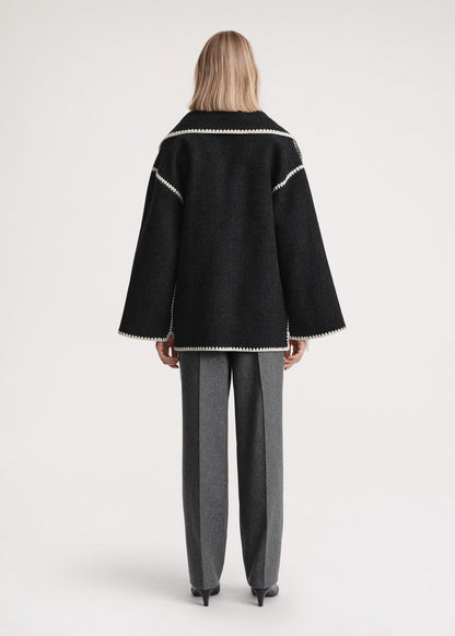 Bloom ™ |  Luxe Sjaal Jas - Aurora Classics