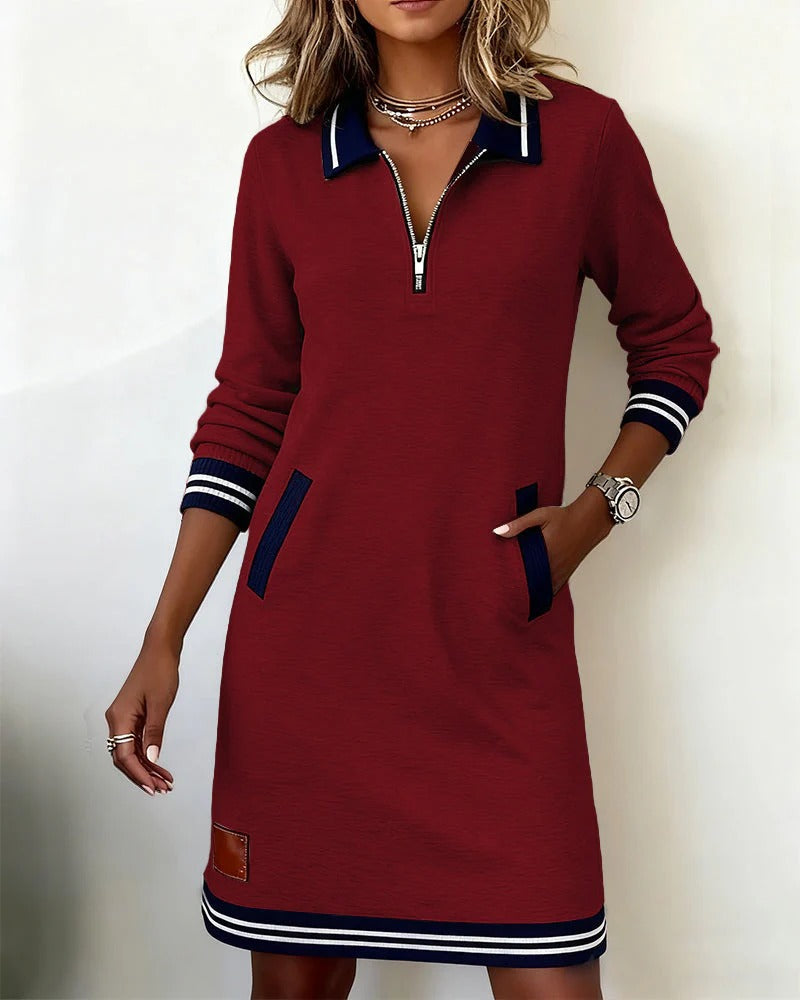 Vestido Claudia - Diseño de Líneas Estilizadas