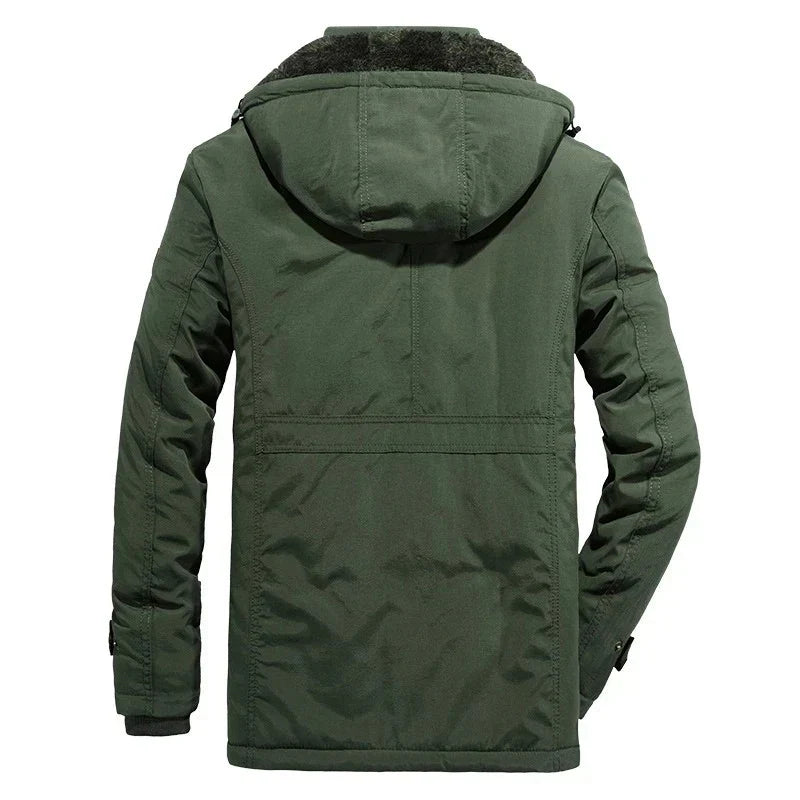 Bjorn - Warme Heren Fleece Winterjas Van Premium Wolmix - Aurora Classics