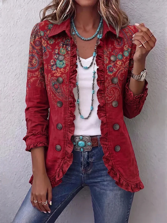 Sobrecamisa Lucía - Estampado de Cachemira
