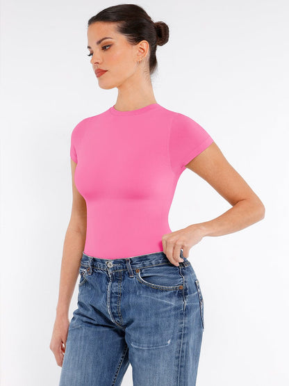 Bloom ™ |  Short Sleeve  Shaping Bodysuit - Aurora Classics