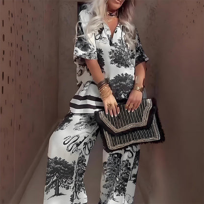 Conjunto Carlota - Diseño Coordinado de Estampado Sutil